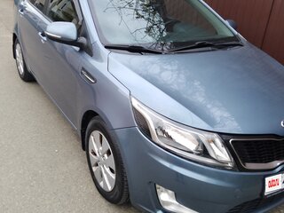 2011 Kia Rio 4-speed III, голубой, 750000 рублей, вид 2
