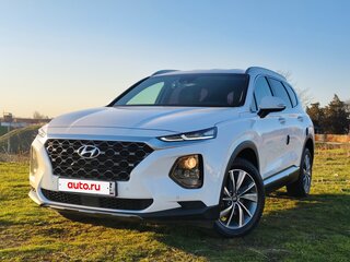 2019 Hyundai Santa Fe IV, белый, 3500000 рублей, вид 1