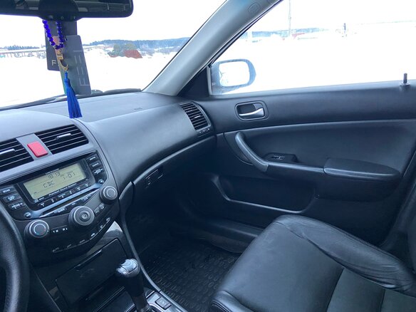 2007 Honda Accord VII Рестайлинг, чёрный - вид 8