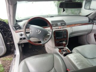2001 Mercedes-Benz S-Класс 600 Long IV (W220), чёрный, 1500000 рублей, вид 5