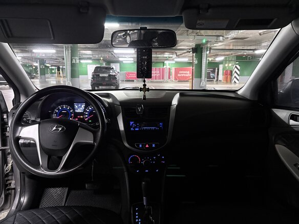 2011 Hyundai Solaris I, серый, 670000 рублей - вид 9