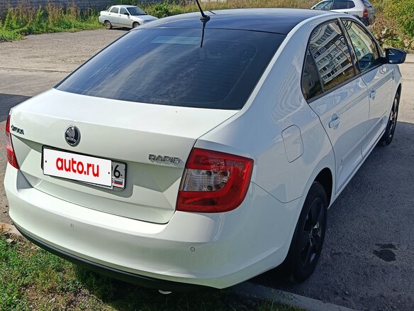 2016 Skoda Rapid I, белый, 950000 рублей - вид 12