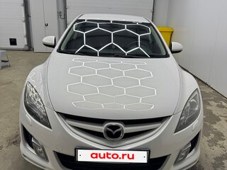 2008 Mazda 6 II (GH), белый, 1000000 рублей, вид 3