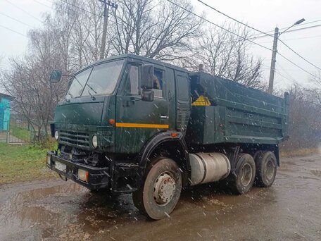 1983 КамАЗ 5511, зелёный, 750000 рублей, вид 2