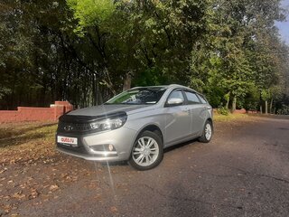 2019 Lada (ВАЗ) Vesta SW I, серебристый, 870000 рублей, вид 4