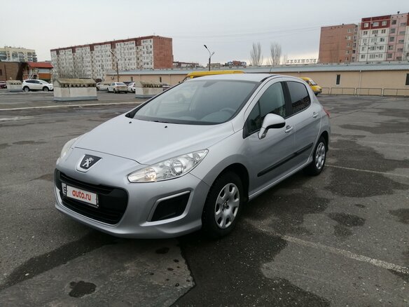 2011 Peugeot 308 I Рестайлинг, серебристый