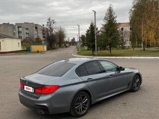 2019 BMW 5 серии 520d VII (G30/G31/G38), серый, 3790000 рублей, вид 3