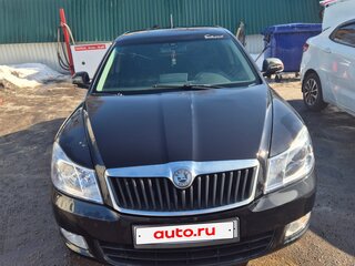 2011 Skoda Octavia II (A5) Рестайлинг, чёрный, 740000 рублей, вид 1