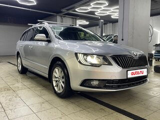 2014 Skoda Superb DSG II Рестайлинг, серый, 1300000 рублей, вид 2