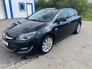 2013 Opel Astra J Рестайлинг, чёрный, 960000 рублей, вид 1