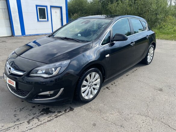 2013 Opel Astra J Рестайлинг, чёрный, 960000 рублей