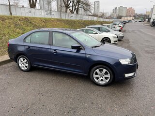 2016 Skoda Rapid I, синий, 1300000 рублей, вид 4