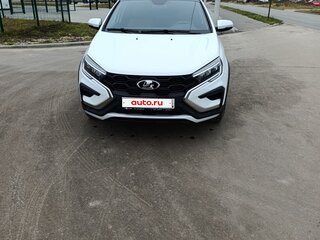 2023 Lada (ВАЗ) Vesta Cross I Рестайлинг (NG), белый, 1599000 рублей, вид 4