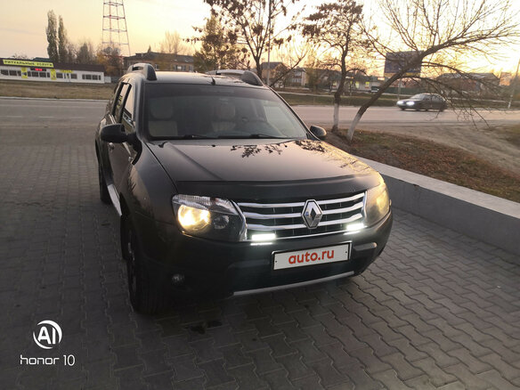 2012 Renault Duster I, чёрный