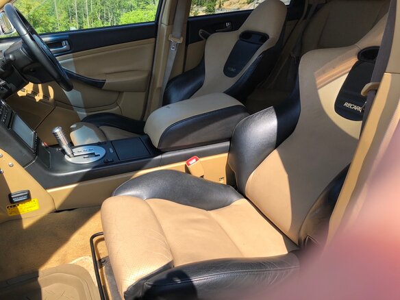 2003 Nissan Stagea II, белый - вид 14