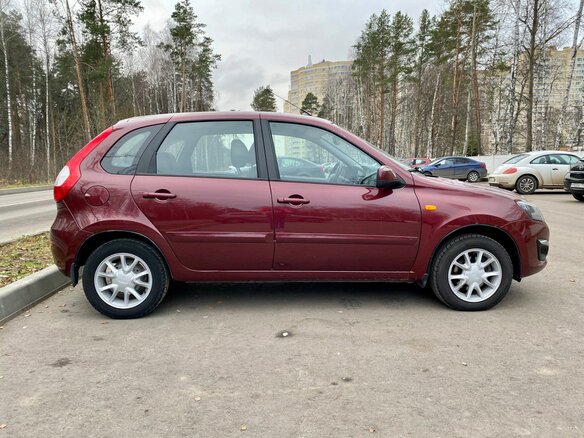 2013 Lada (ВАЗ) Kalina II, красный - вид 3