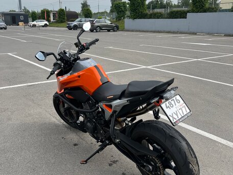 2018 KTM 790 Duke, оранжевый, 680000 рублей, вид 5