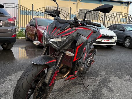 2013 Kawasaki Z 800, чёрный, 600000 рублей, вид 3