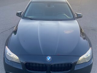 2013 BMW 5 серии 520i VI (F10/F11/F07), чёрный, 1600000 рублей, вид 3