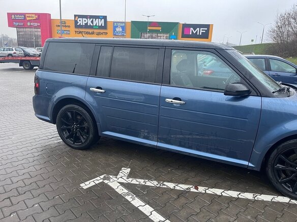 2019 Ford Flex I Рестайлинг, синий, 1600000 рублей - вид 6