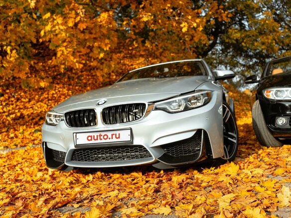 2015 BMW M3 V (F80), серый, 4000000 рублей - вид 4