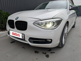 2013 BMW 1 серии 118i II (F20/F21), белый, 1085000 рублей, вид 2