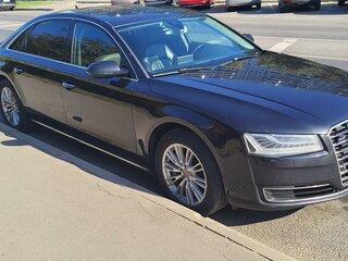 2014 Audi A8 Long III (D4) Рестайлинг, чёрный, 1900000 рублей, вид 1