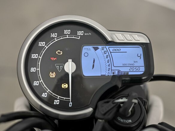 2026 Triumph Scrambler, чёрный, 695000 рублей - вид 8