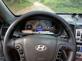 2006 Hyundai Santa Fe II, синий, 1070000 рублей, вид 5