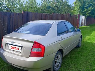 2006 Kia Cerato I, золотистый, 430000 рублей, вид 4
