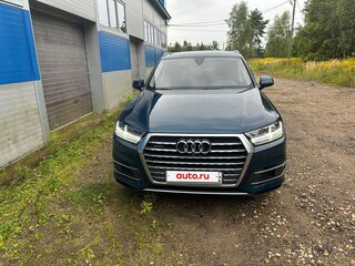 2018 Audi Q7 II (4M), синий, 5400000 рублей, вид 2