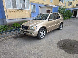 2004 Mercedes-Benz M-Класс 350 I (W163) Рестайлинг, жёлтый, 720000 рублей, вид 1