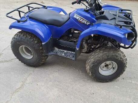 2010 Yamaha Grizzly 125, синий, 300000 рублей, вид 2
