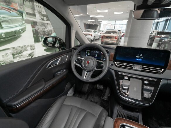 2025 Hongqi HQ9, чёрный - вид 12