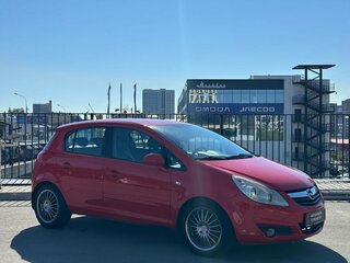 2007 Opel Corsa D, красный, 336000 рублей, вид 3