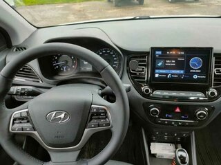 2021 Hyundai Solaris II Рестайлинг, белый, 1650000 рублей, вид 5