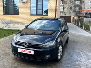 2010 Volkswagen Golf VI, чёрный, 760000 рублей, вид 4