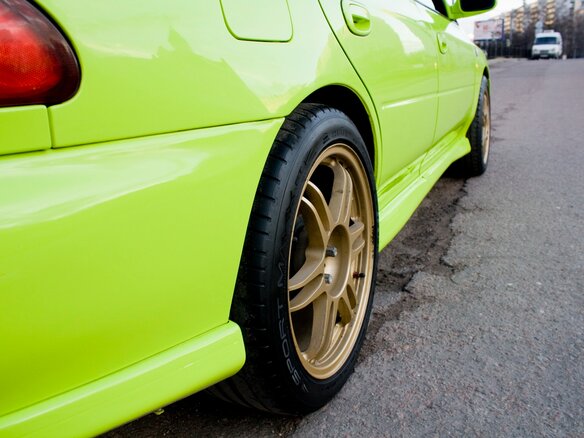 2000 Subaru Impreza WRX STi I, жёлтый - вид 5