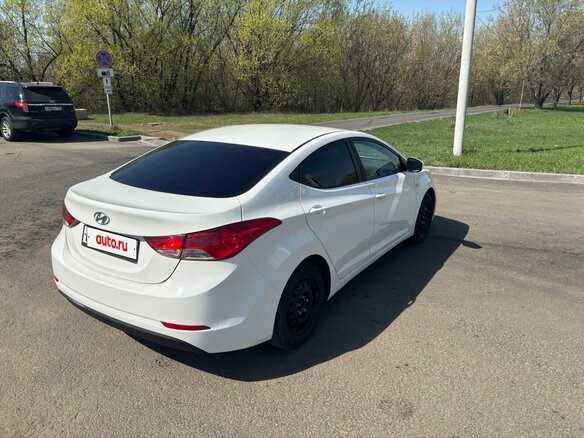 2014 Hyundai Elantra V (MD) Рестайлинг, белый, 935000 рублей - вид 2