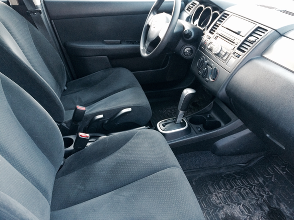 2013 Nissan Tiida I Рестайлинг, белый - вид 7