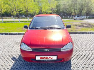 2010 Lada (ВАЗ) Kalina I, красный, 180000 рублей, вид 1