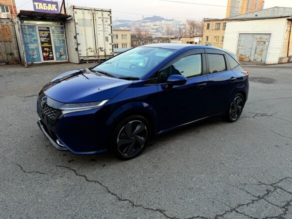 2022 Nissan Note Aura III, синий, 2555000 рублей - вид 2