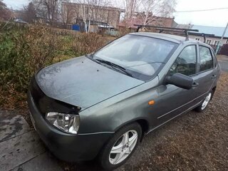 2011 Lada (ВАЗ) Kalina I, серый, 300000 рублей, вид 1