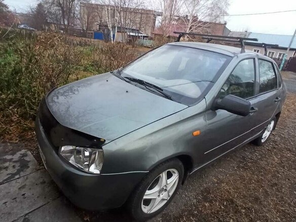 2011 Lada (ВАЗ) Kalina I, серый, 300000 рублей