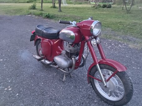 1962 Jawa 350 OHC, пурпурный, 240000 рублей, вид 3