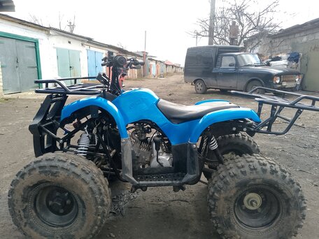 2023 Motoland ATV 125 Fox, синий, 75000 рублей, вид 2