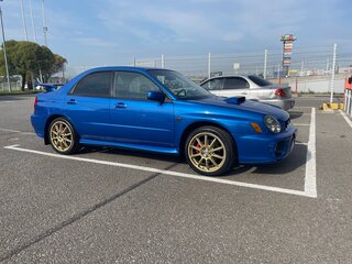 2001 Subaru Impreza WRX II, синий, 1055000 рублей, вид 4