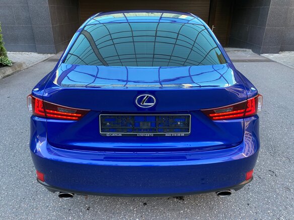 2014 Lexus IS 250 III, синий - вид 7