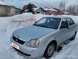 2007 Lada (ВАЗ) Priora I, серебристый, 340000 рублей, вид 1