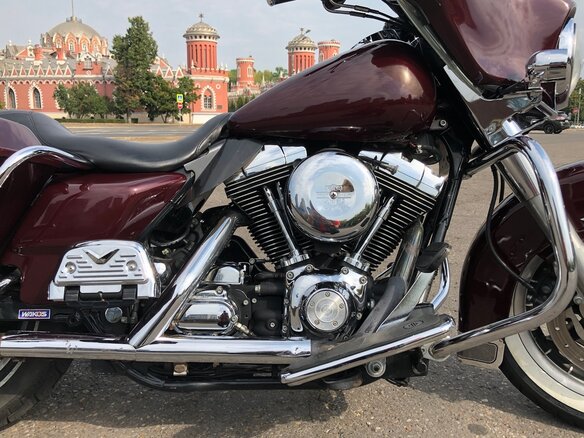 2001 Harley-Davidson Electra Glide, красный - вид 8